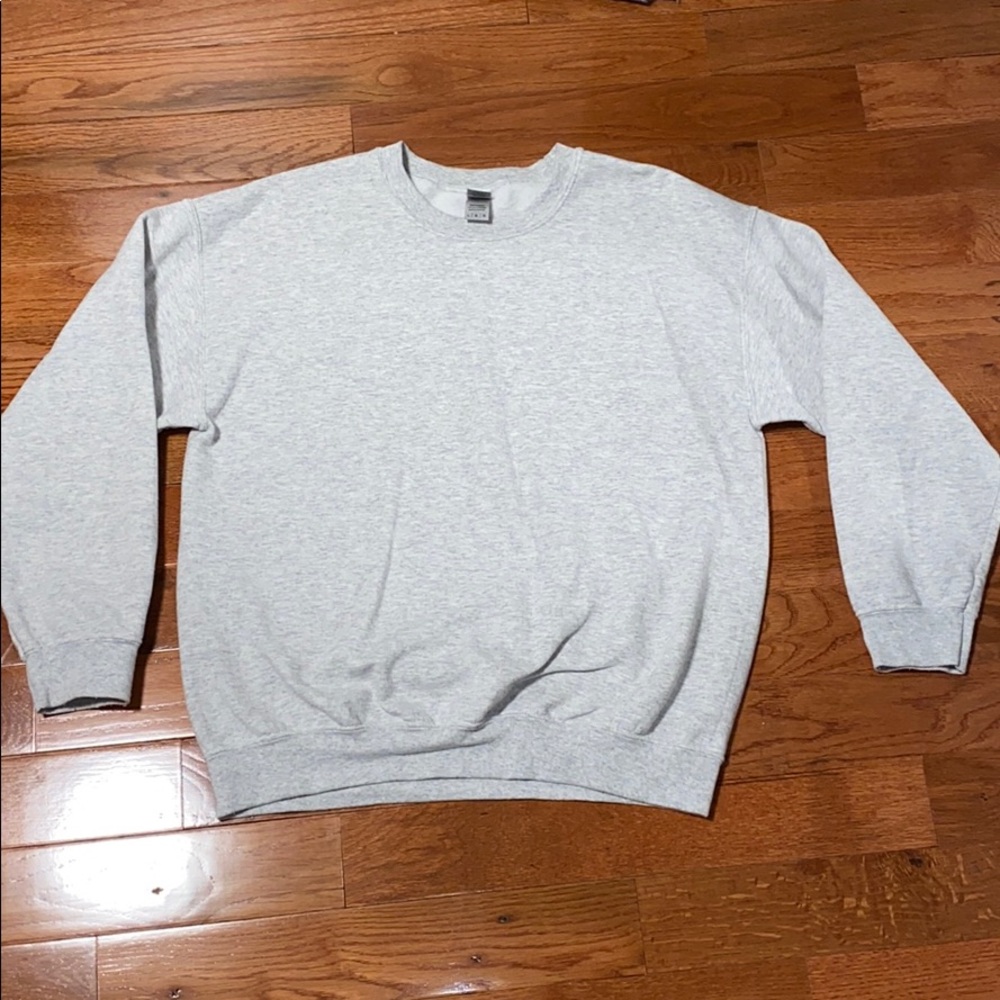 White/Grey Crewneck